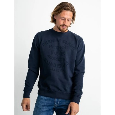 блуза,мъжки,пуловери,petrol,industries,m,3020,swr312,sweatshirt,blue
