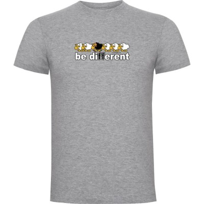 тениска,мъжки,тениски,kruskis,be,different,skate,short,sleeve,t,shirt,grey,(heather,grey)