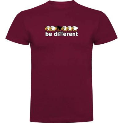 тениска,мъжки,тениски,kruskis,be,different,train,short,sleeve,t,shirt,red,(dark,red)