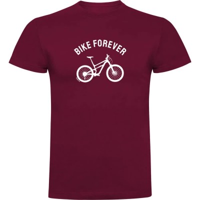 тениска,мъжки,тениски,kruskis,bike,forever,short,sleeve,t,shirt,red,(dark,red)