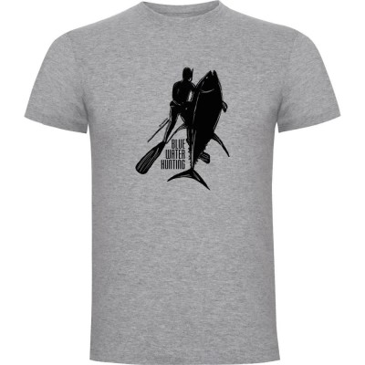 тениска,мъжки,тениски,kruskis,blue,water,hunting,short,sleeve,t,shirt,grey,(heather,grey)