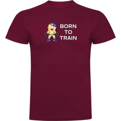 тениска,мъжки,тениски,kruskis,born,to,train,short,sleeve,t,shirt,dark,red,(red)