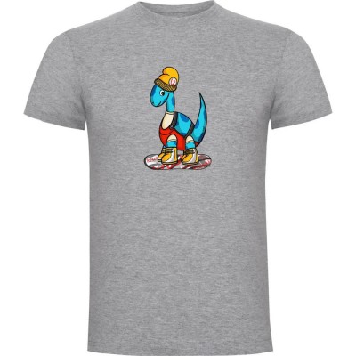 тениска,мъжки,тениски,kruskis,dino,snow,short,sleeve,t,shirt,heather,grey,(grey)