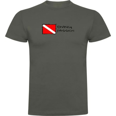 тениска,мъжки,тениски,kruskis,diving,passion,short,sleeve,t,shirt,dark,army,green,(green)