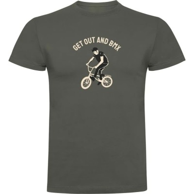 тениска,мъжки,тениски,kruskis,get,out,and,bmx,short,sleeve,t,shirt,dark,army,green,(green)