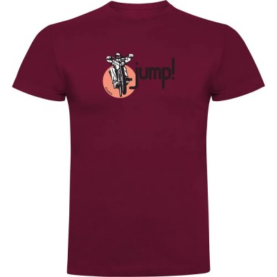 тениска,мъжки,тениски,kruskis,jump,short,sleeve,t,shirt,dark,red,(red)