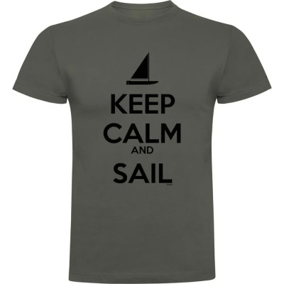тениска,мъжки,тениски,kruskis,keep,calm,and,sail,short,sleeve,t,shirt,dark,army,green,(green)