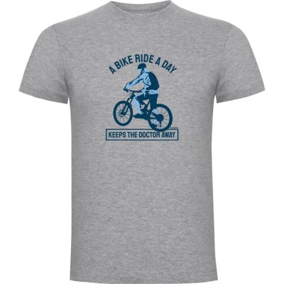 футболна,фланелка,мъжки,тениски,kruskis,keep,the,doctor,away,short,sleeve,t,shirt,heather,grey,(grey)