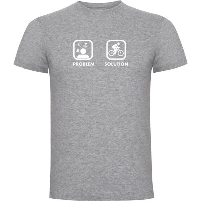 тениска,мъжки,тениски,kruskis,problem,solution,bike,short,sleeve,t,shirt,heather,grey,(grey)