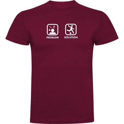 футболна,фланелка,мъжки,тениски,kruskis,problem,solution,play,football,short,sleeve,t,shirt,dark,red,(red)
