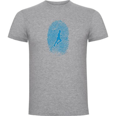 тениска,мъжки,тениски,kruskis,runner,fingerprint,short,sleeve,t,shirt,heather,grey,(grey)