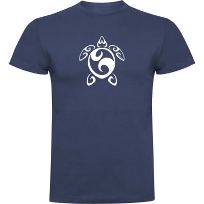 тениска,мъжки,тениски,kruskis,sea,turtle,tribal,short,sleeve,t,shirt,denim,blue,(blue)