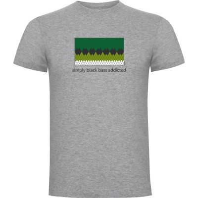 тениска,мъжки,тениски,kruskis,simply,black,bass,addicted,short,sleeve,t,shirt,heather,grey,(grey)
