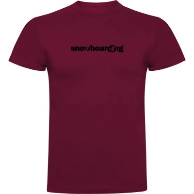 тениска,мъжки,тениски,kruskis,word,snowboarding,short,sleeve,t,shirt,dark,red,(red)