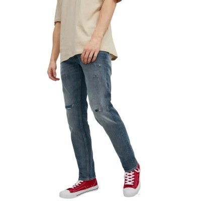 дънки,мъжки,панталони,jack,&,jones,mike,jeans,blue