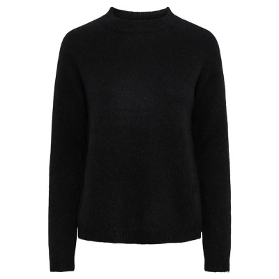 блуза,дамски,пуловери,дамски,плетени,дрехи,pieces,juliana,sweater,black