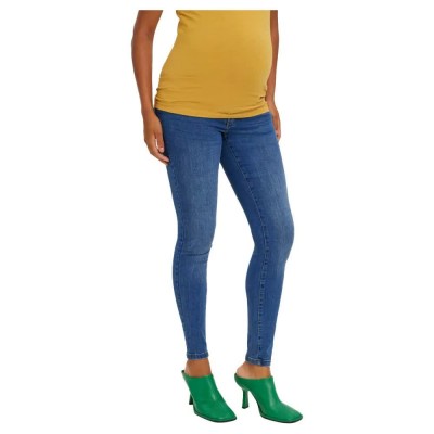 дънки,дамски,панталони,mamalicious,tanya,piping,vi349,maternity,jeans,medium,blue,denim,(blue)