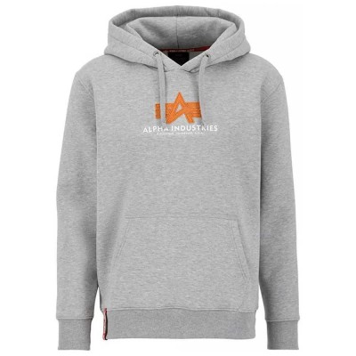 суичър,мъжки,пуловери,alpha,industries,basic,rubber,hoodie,grey,heather,(grey)