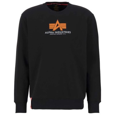 блуза,мъжки,пуловери,alpha,industries,basic,rubber,sweatshirt,black