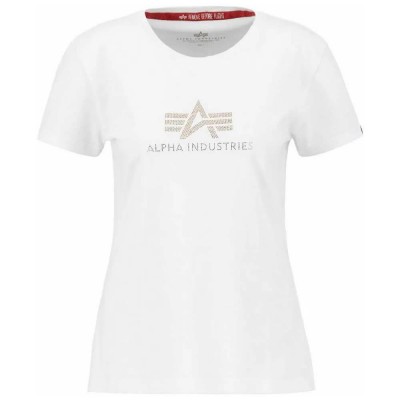 тениска,дамски,тениски,alpha,industries,crystal,short,sleeve,t,shirt,white
