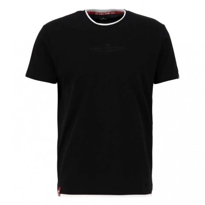 тениска,мъжки,тениски,alpha,industries,double,layer,short,sleeve,t,shirt,black
