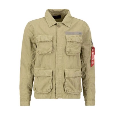мъжки,якета,alpha,industries,ripstop,cargo,overshirt,green