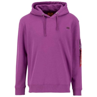 суичър,мъжки,пуловери,alpha,industries,x,fit,hoodie,purple,(dark,magenta)