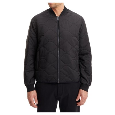 яке,мъжки,якета,calvin,klein,crinkle,onion,quilt,bomber,jacket,black