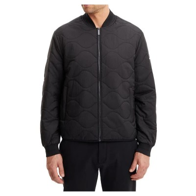 яке,мъжки,якета,calvin,klein,crinkle,onion,quilt,bomber,jacket,black,(black)