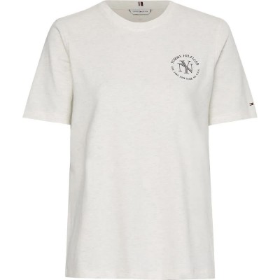 тениска,дамски,тениски,tommy,hilfiger,reg,nyc,roundall,short,sleeve,t,shirt,white,heather,(white)