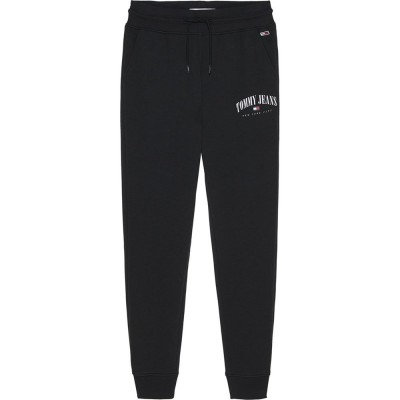 анцуг,дамски,панталони,tommy,jeans,lala,slim,sweat,pants,black