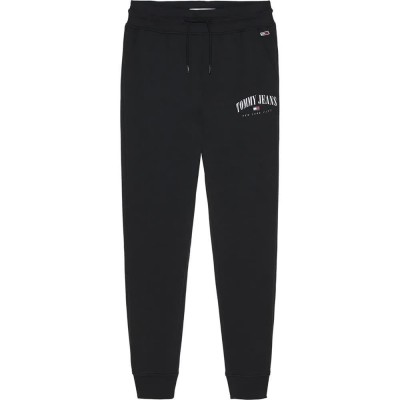 анцуг,дамски,панталони,tommy,jeans,lala,slim,sweat,pants,black