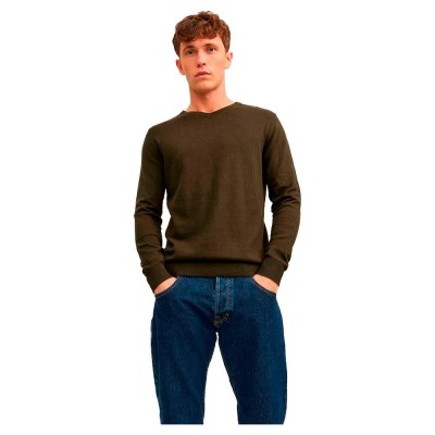 блуза,мъжки,пуловери,jack,&,jones,pullover,emil,knit,noos,sweater,green,(green)