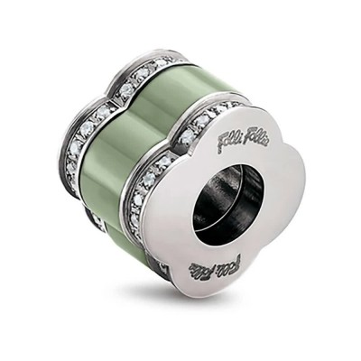 бижутерия,folli,follie,3p16f003ec,charm,silver,(green)