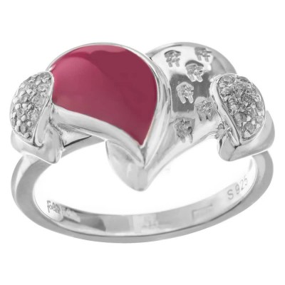 бижутерия,folli,follie,3r0s004cp,54,ring,clear,(silver)