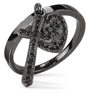 бижутерия,folli,follie,3r17s060kk,52,ring,black,(black)