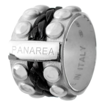 бижутерия,panarea,as854plve,ring,silver,(silver,negro)