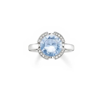 бижутерия,thomas,sabo,038,059,31,54,ring,silver,(blue,silver)