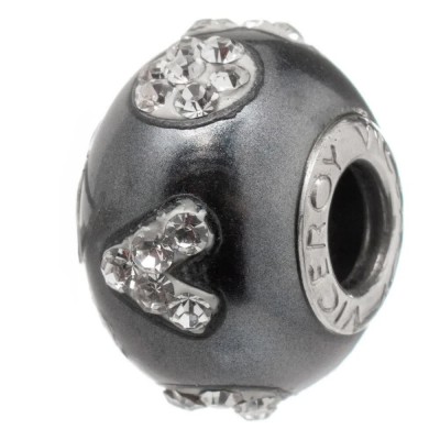 бижутерия,viceroy,vmm0159,11,charm,silver,(black,black,silver)