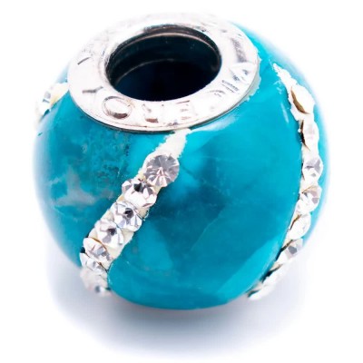бижутерия,viceroy,vmm0312,24,charm,clear,(turquoise)