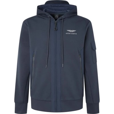блуза,мъжки,пуловери,hackett,amr,utility,trck,full,zip,sweatshirt,blue