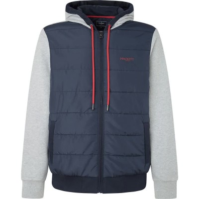 блуза,мъжки,пуловери,hackett,heritage,qlt,full,zip,sweatshirt,grey