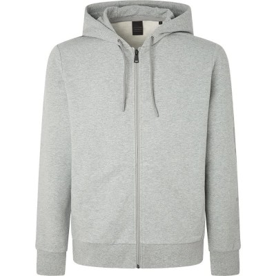 блуза,мъжки,пуловери,hackett,essential,full,zip,sweatshirt,grey,marl,(grey)