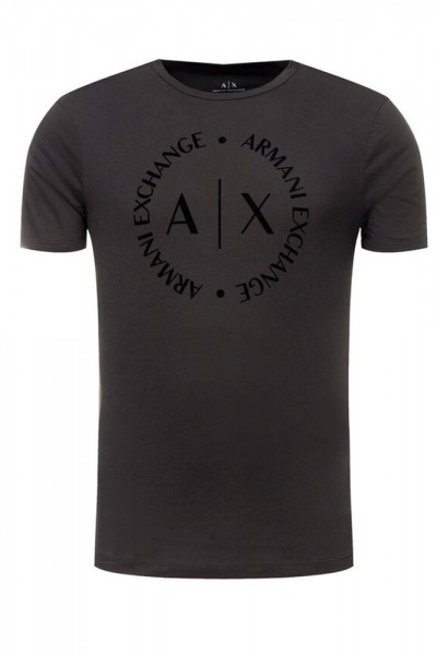 тениска,мъжки,тениски,armani,exchange,8nztcd,z8h4z,t,shirt,black