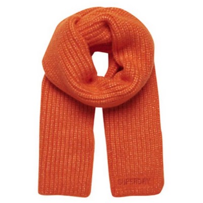 шал,ръкавици,шапки,и,шалове,superdry,vintage,ribbed,scarf,orange,(flame,orange)