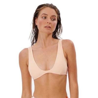 дамски,бански,костюми,rip,curl,surf,check,trilette,bikini,top,yellow,(peach)