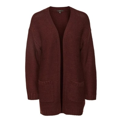 жилетка,дамски,пуловери,дамски,плетени,дрехи,vero,moda,vmno,cardigan,purple,(red)
