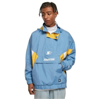 яке,мъжки,якета,starter,black,label,windproof,wp,urban,classics,jacket,blue,(yellow,white)