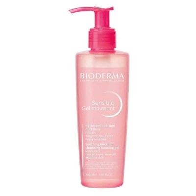 хигиена,тяло,bioderma,sensibio,moussant 200ml,shower,gel,clear