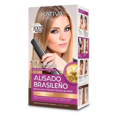 хигиена,коса,kativa,kit,alisado,brasileo,cabellos,rubios,capillary,treatment,golden
